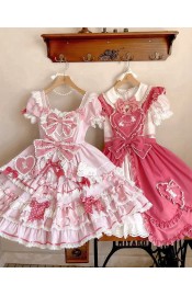 Mademoiselle Pearl Bow Rabbit Tops Blouses Aprons Skirts JSKs and Ops(Reservation/Full Payment Without Shipping)